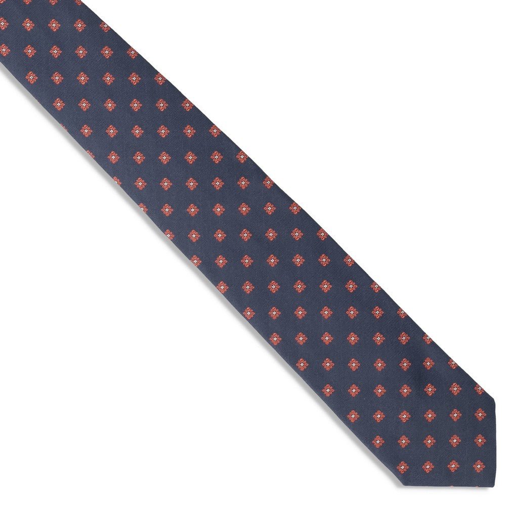 HENRY SARTORIAL X FLORENCE Woven Tie BLUE - Henry Bucks