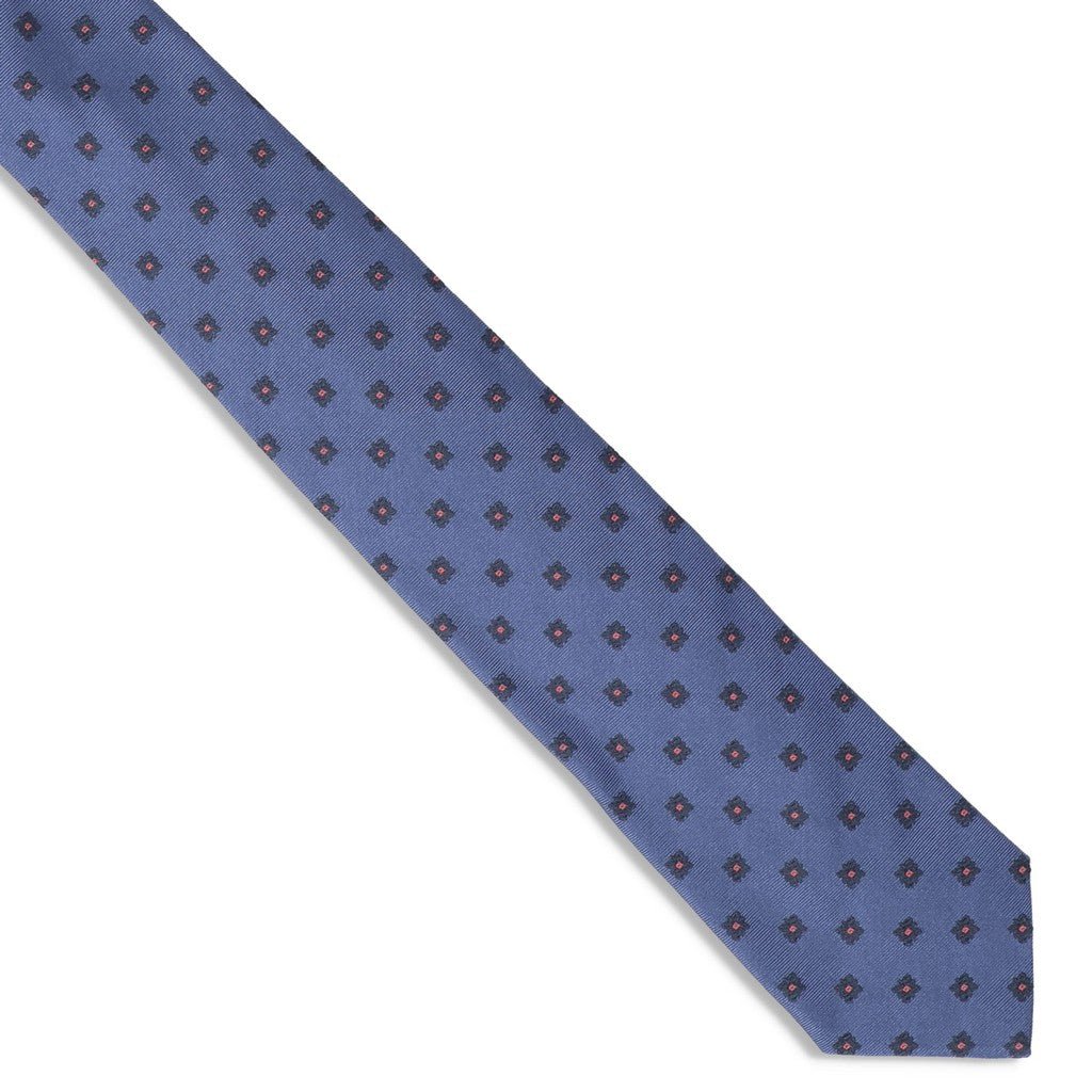 HENRY SARTORIAL X FLORENCE Woven Tie SCARLET RED - Henry Bucks