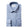 HENRY SARTORIAL X GHERARDI Flannel Classic Shirt Single Cuff Classic Fit BLUE