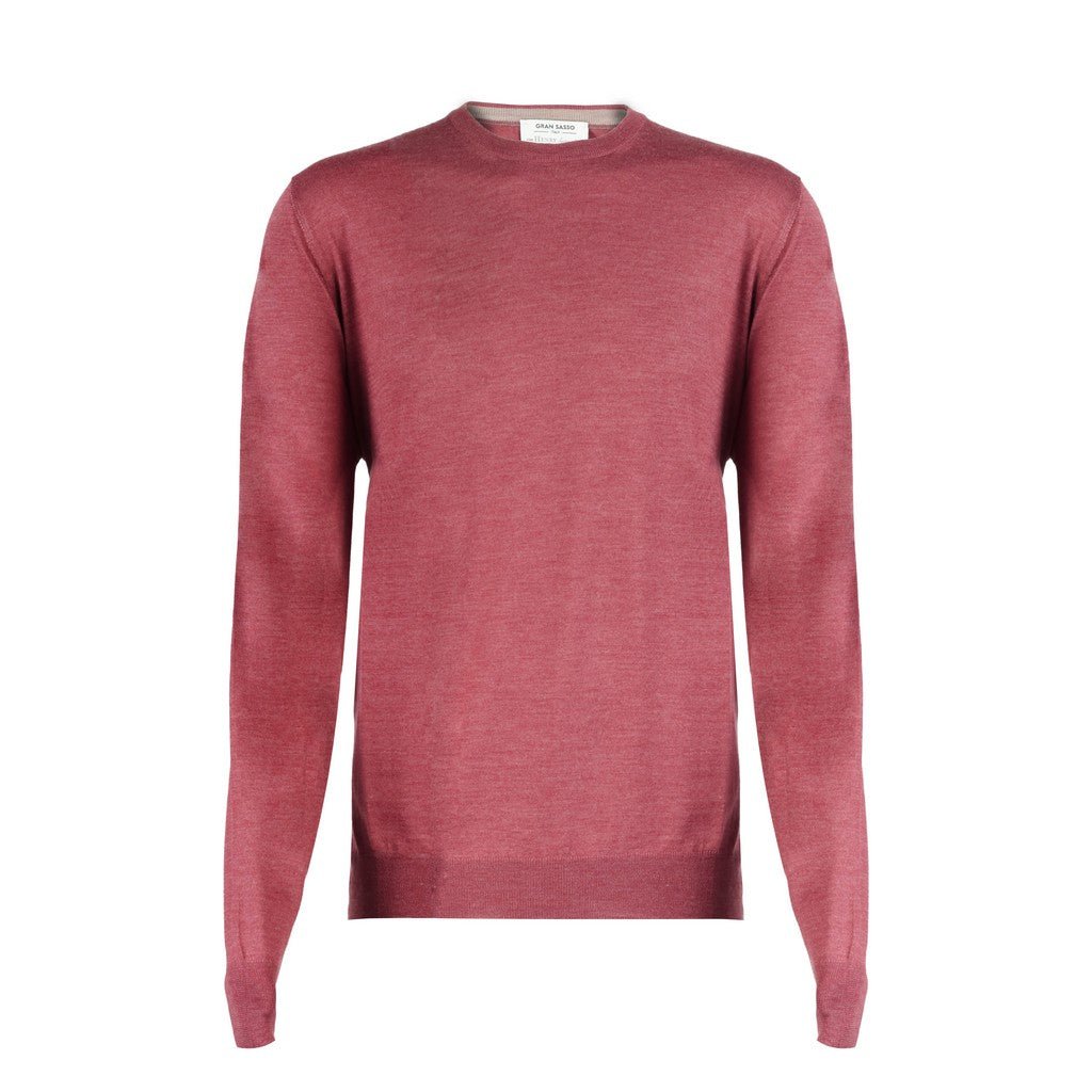 HENRY SARTORIAL X GRAN SASSO Wool Silk Knit RUST - Henry Bucks