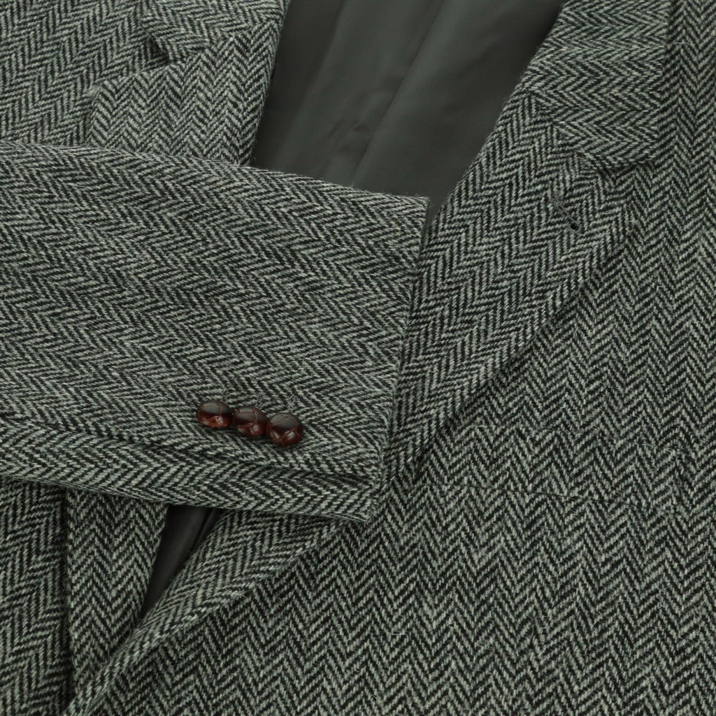 HENRY SARTORIAL X HARRIS TWEED Classic Blazer GREY REG - Henry Bucks