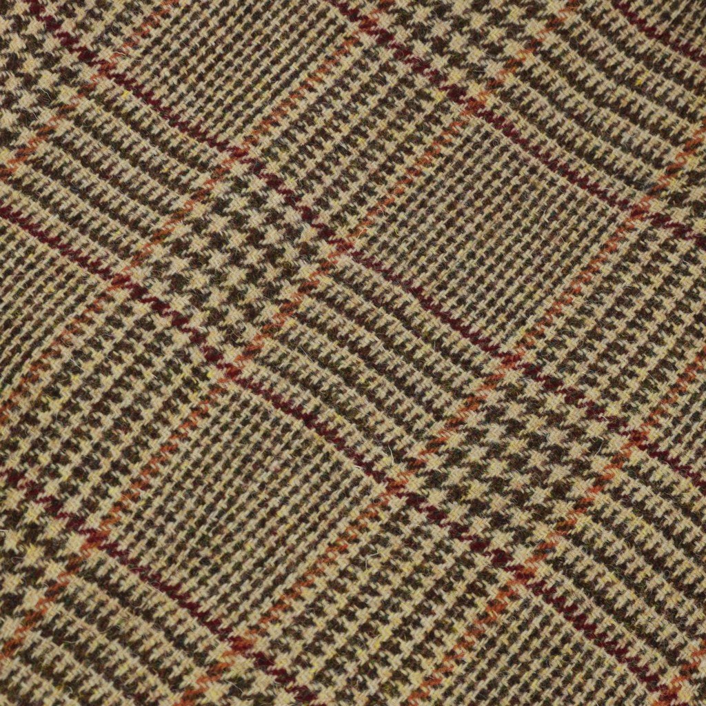 HENRY SARTORIAL X HARRIS TWEED Classic Blazer TAN REG - Henry Bucks