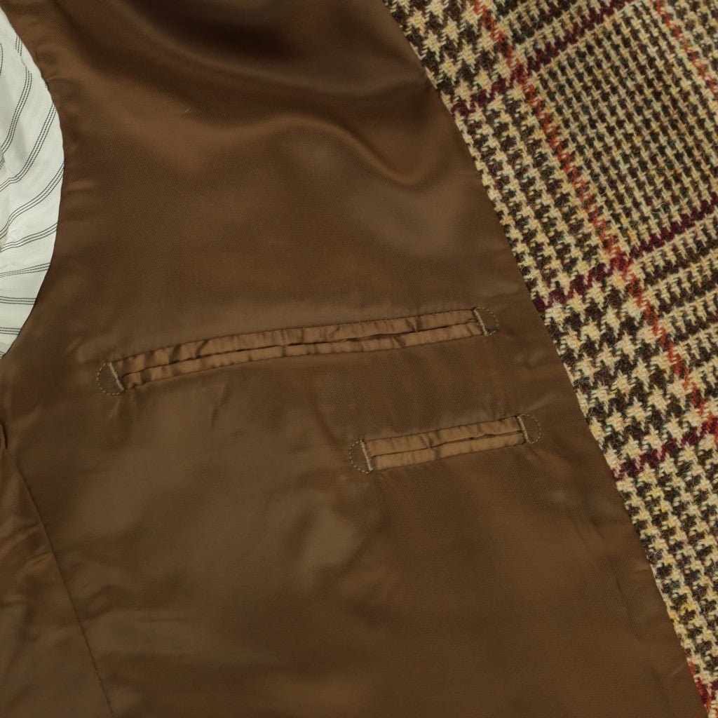 HENRY SARTORIAL X HARRIS TWEED Classic Blazer TAN REG - Henry Bucks