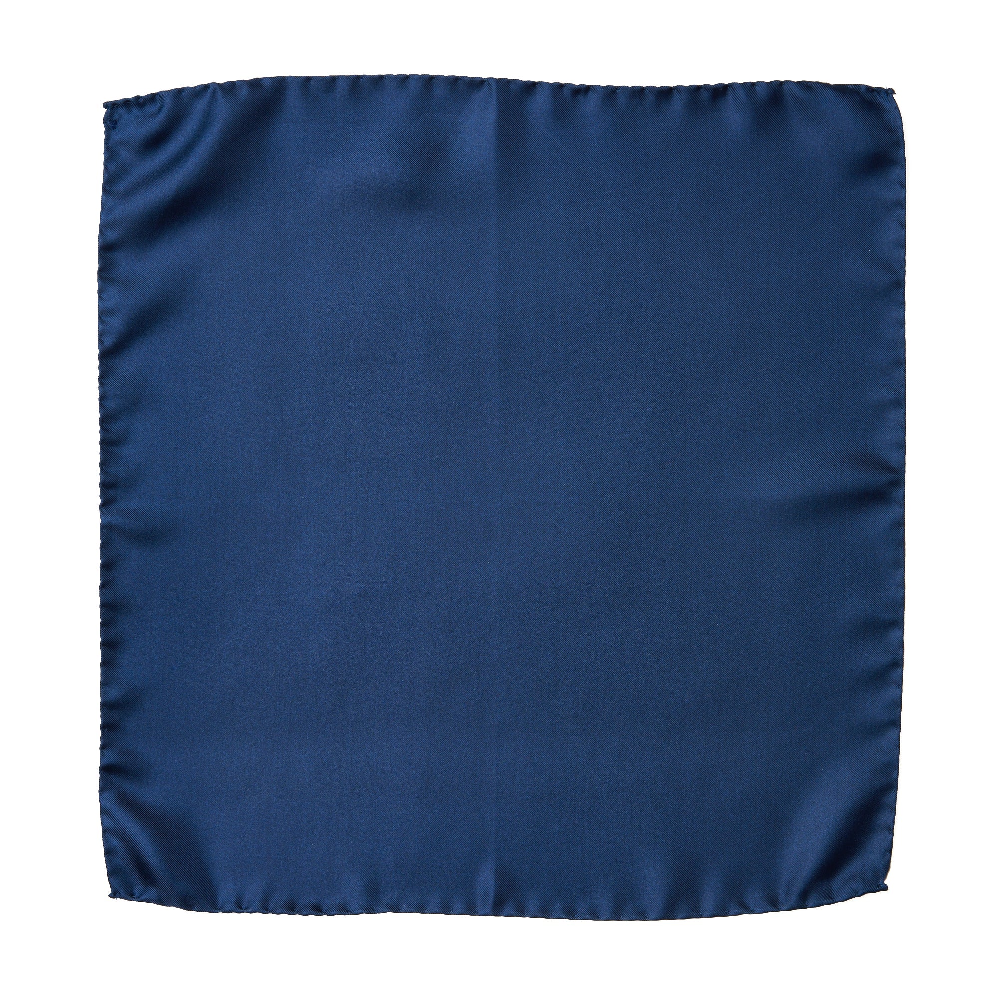 HENRY SARTORIAL x HEMLEY Silk Pocket Square NAVY - Henry BucksPocket Squares52AW230088 - NAVY