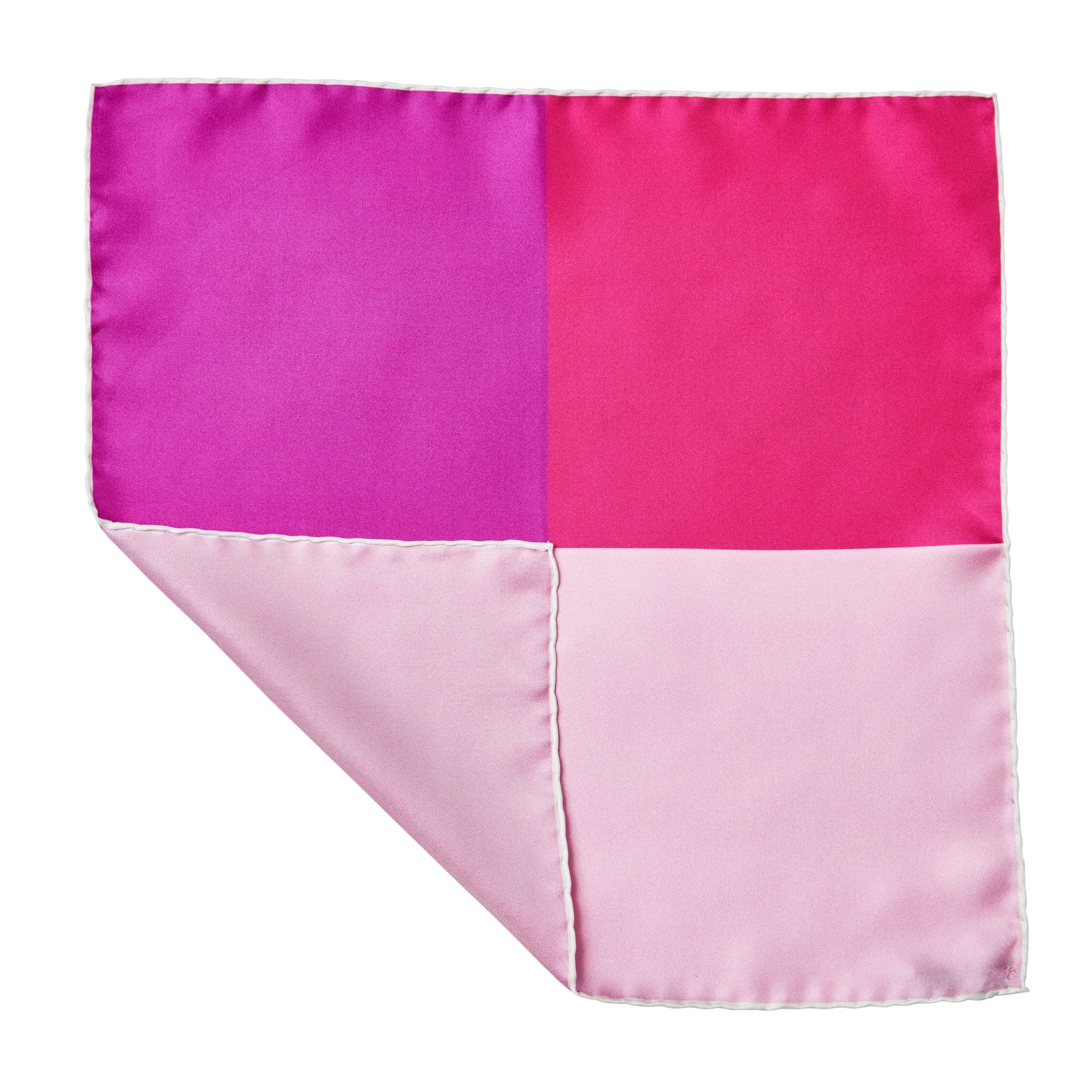 HENRY SARTORIAL x HEMLEY Silk Pocket Square PINK - Henry Bucks