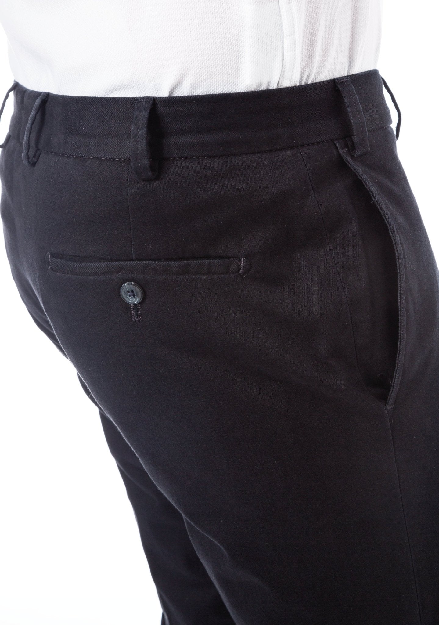 HENRY SARTORIAL X HILTL Chino with Slant Pocket NAVY - Henry BucksChinos38AW230098 - NAVY - 48