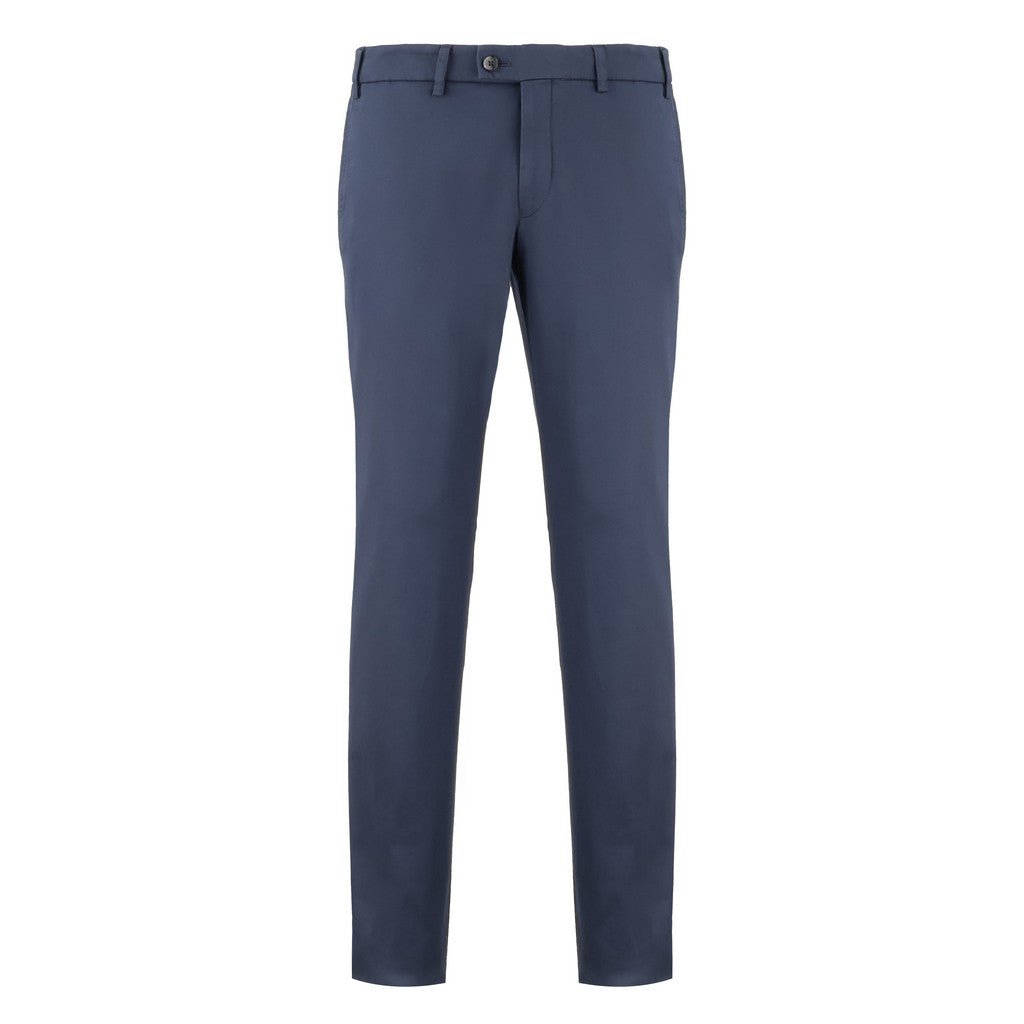 HENRY SARTORIAL X HILTL Chino With Slant Pocket NAVY - Henry Bucks