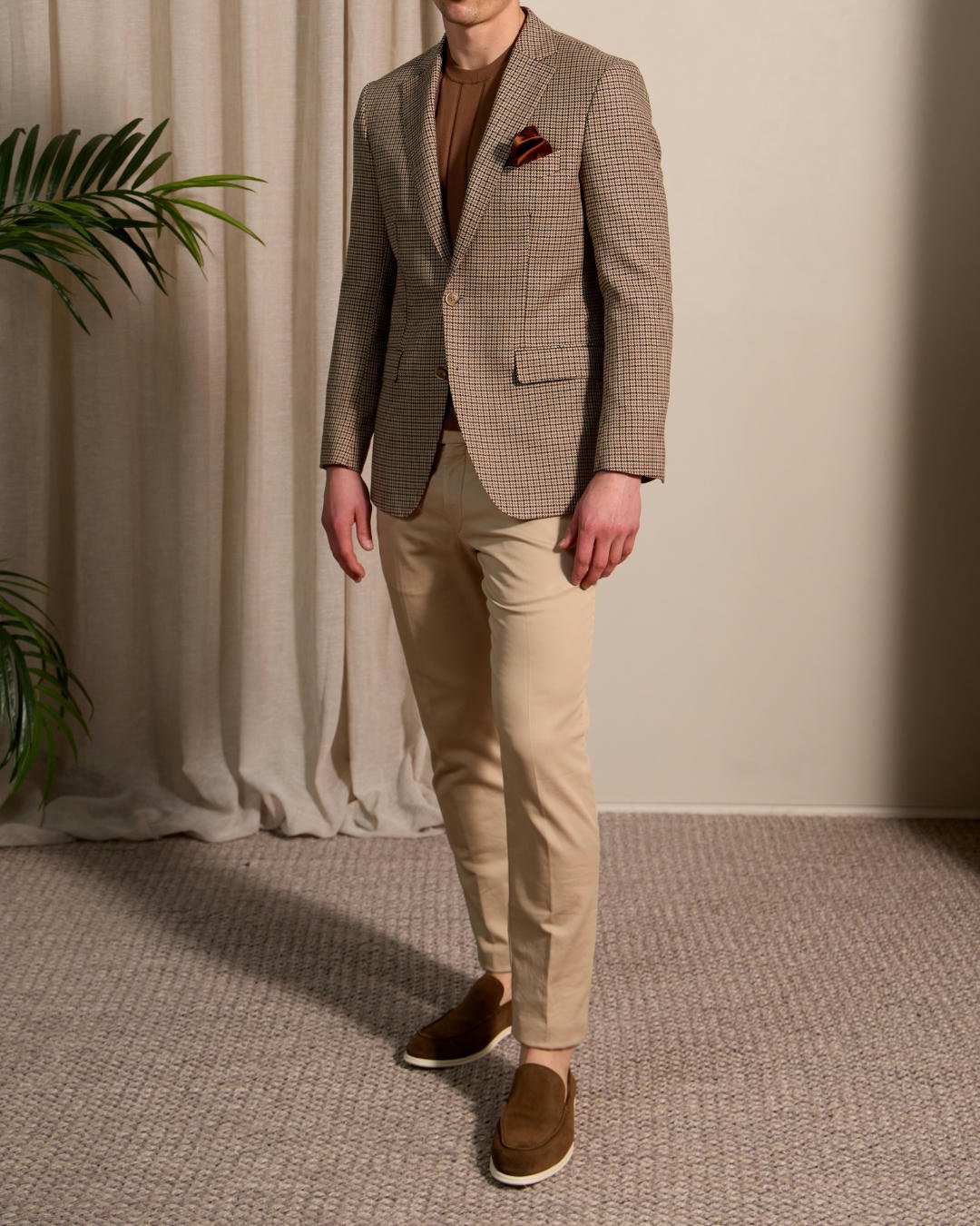 HENRY SARTORIAL X HILTL Chino With Slant Pocket SAND - Henry Bucks
