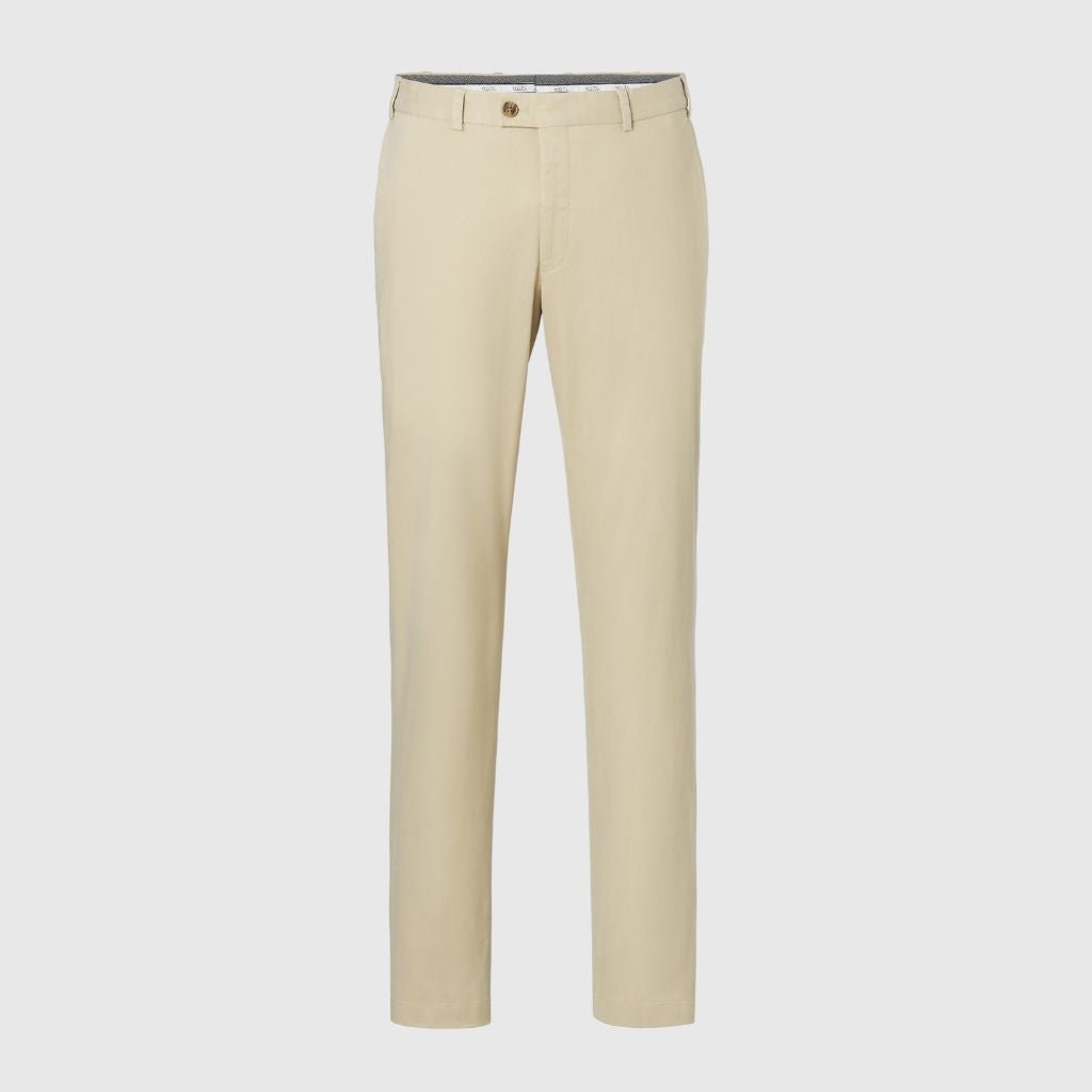 HENRY SARTORIAL X HILTL Cotton Stretch Chino SAND - Henry Bucks