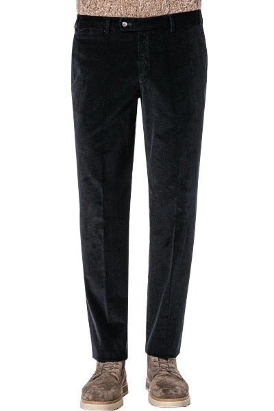 HENRY SARTORIAL X HILTL Parma SUPIMA® Corduroy Trouser DARK NAVY - Henry BucksTrouser - Formal38AW217481 - DKNV - 48