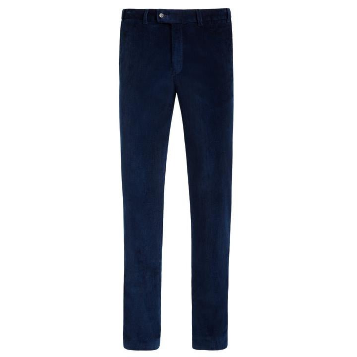 HENRY SARTORIAL X HILTL Parma SUPIMA® Corduroy Trouser NAVY - Henry BucksTROUSERS38AW217481 - NAVY - 48