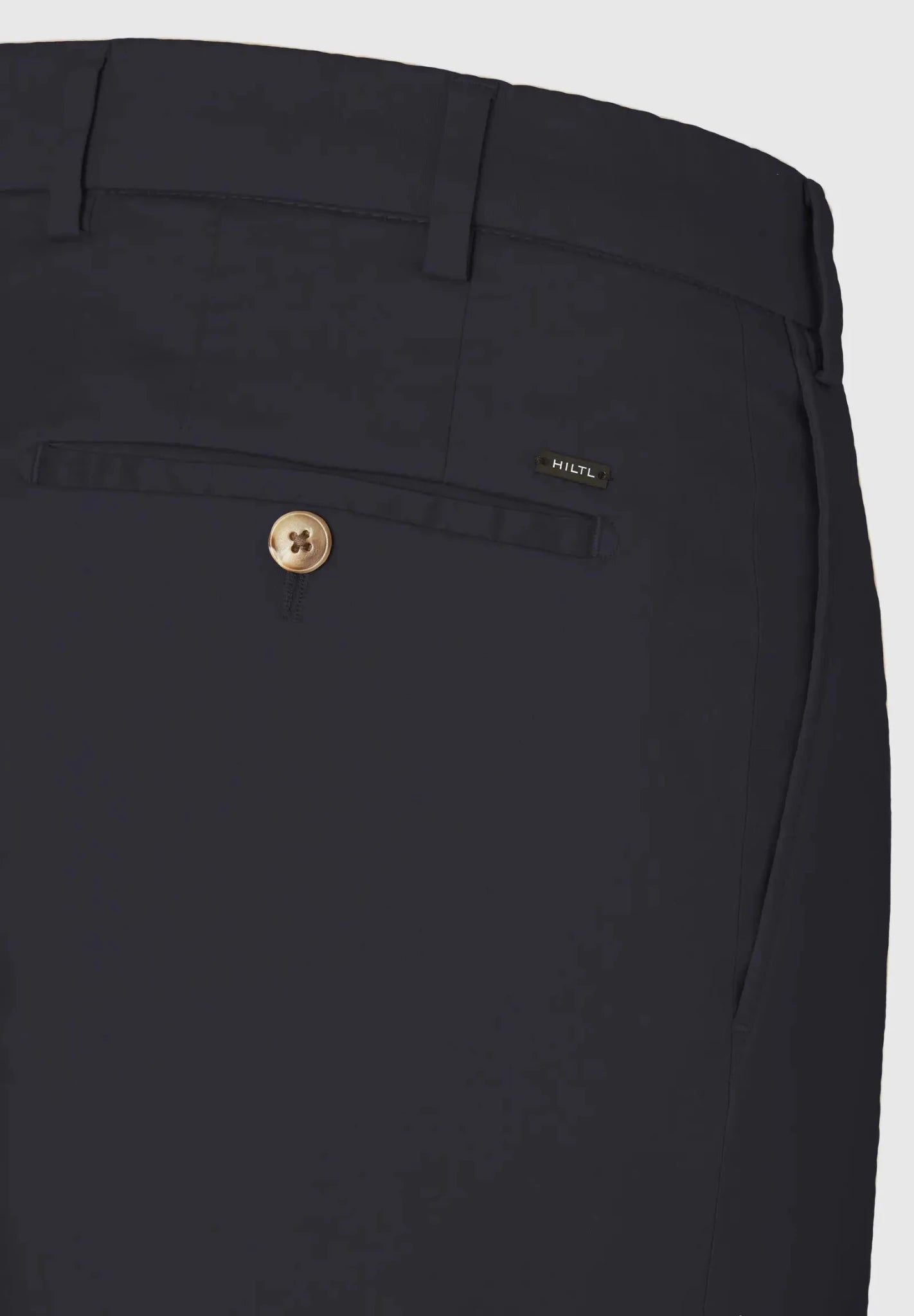 HENRY SARTORIAL X HILTL Primo Pleated Business Chino NAVY - Henry Bucks