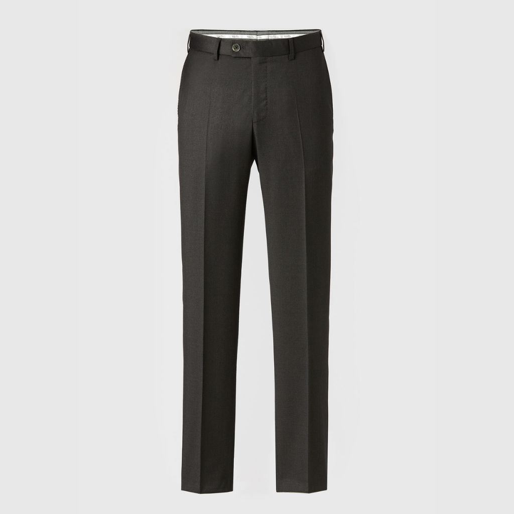 HENRY SARTORIAL X HILTL Wool Piecenza Trousers CHARCOAL - Henry Bucks