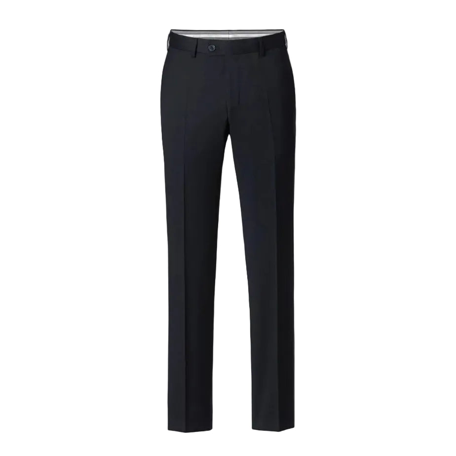 HENRY SARTORIAL X HILTL Wool Piecenza Trousers NAVY - Henry Bucks
