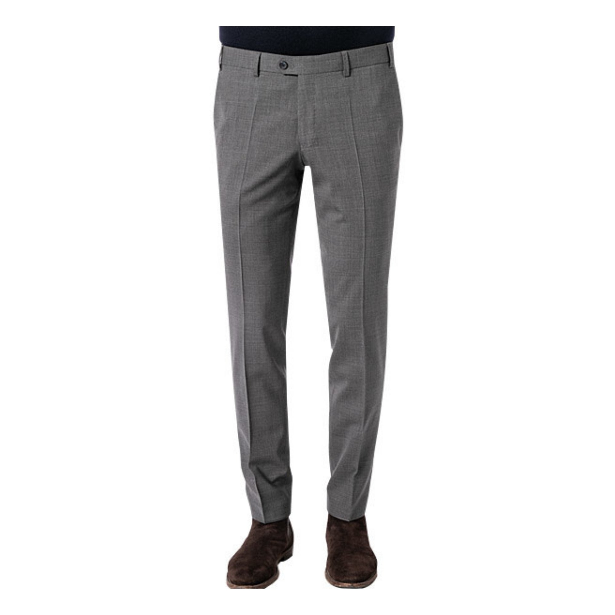 HENRY SARTORIAL X HILTL Wool Trouser GREY - Henry BucksTrouser - Formal34AW212212 - GREY - R - 48