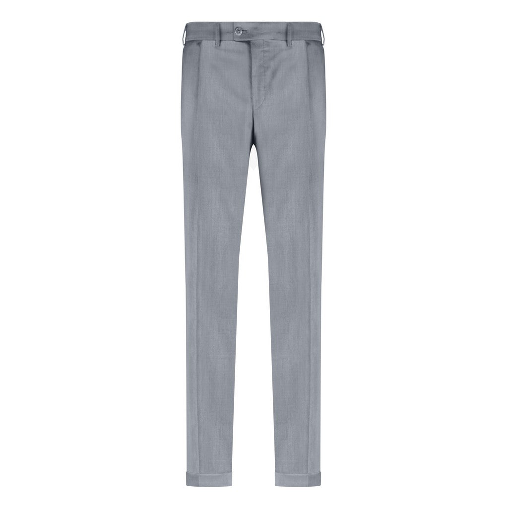 HENRY SARTORIAL X HILTL Wool Trouser GREY - Henry Bucks