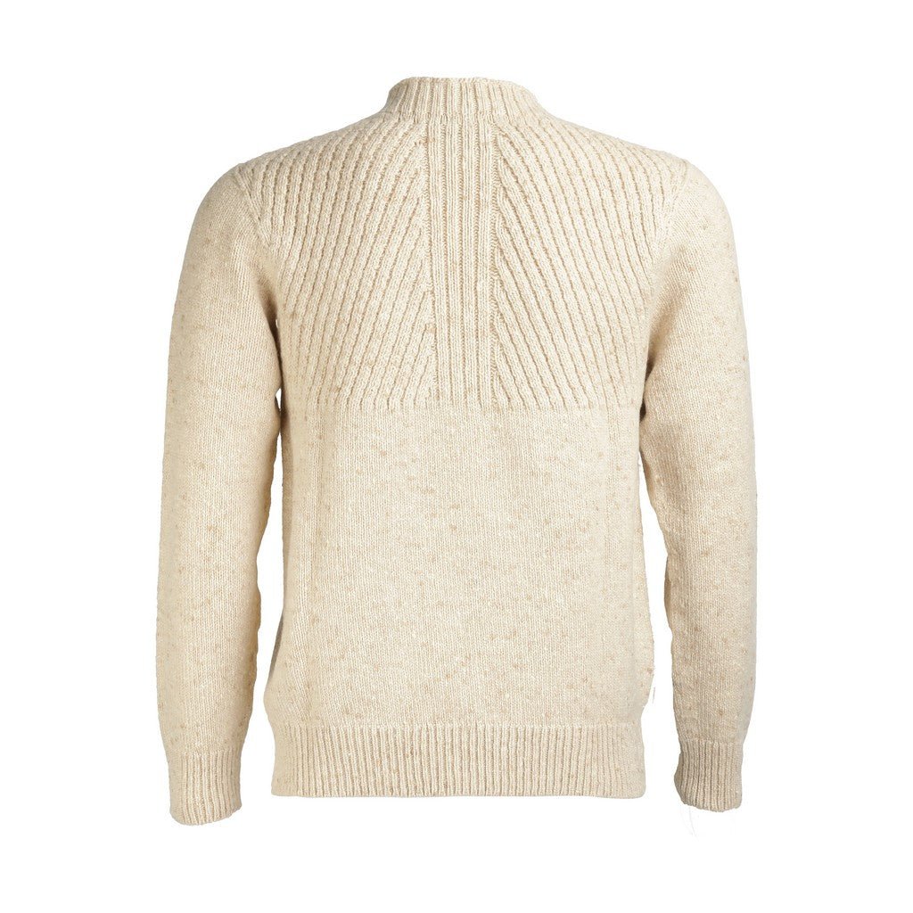 HENRY SARTORIAL X INIS MEAIN Crew Neck Jumper SAND - Henry Bucks