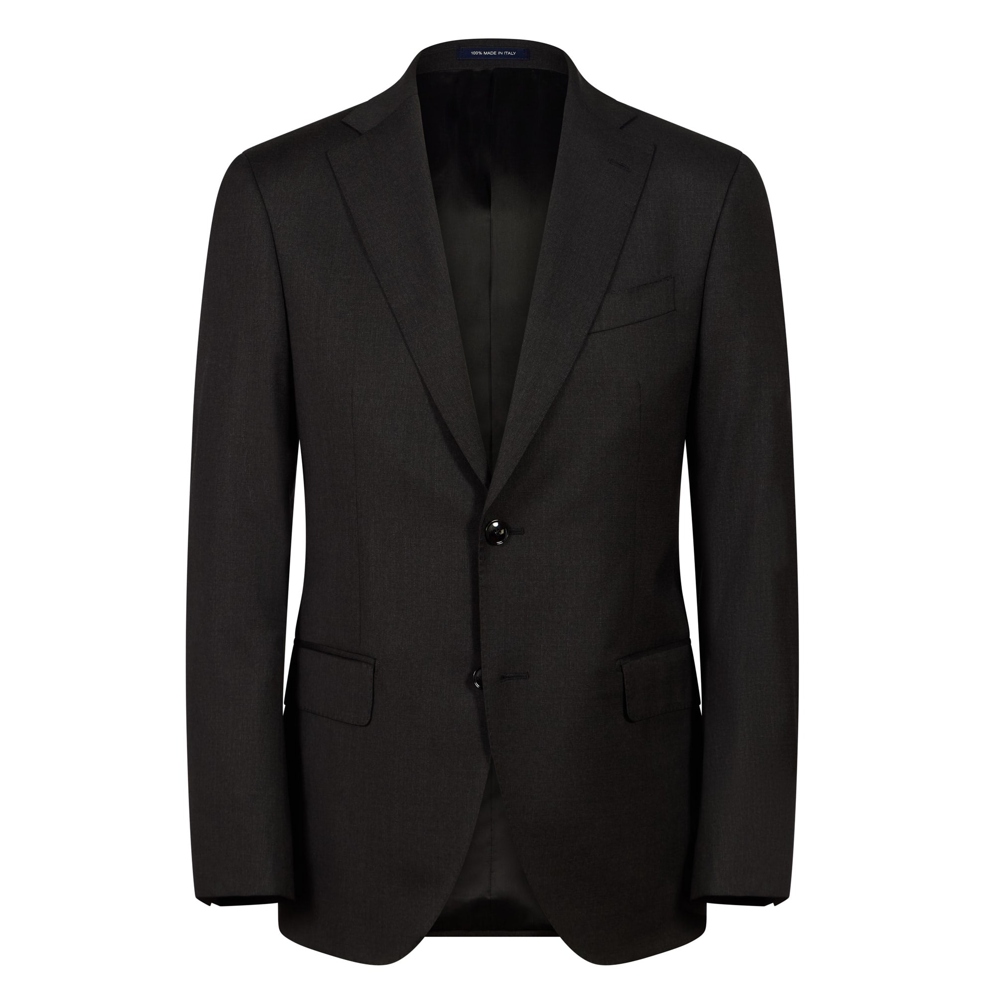 HENRY SARTORIAL X LATORRE Modello Suit CHARCOAL/CREAM - Henry BucksSuits23AW240210 - CHARCRM - 48