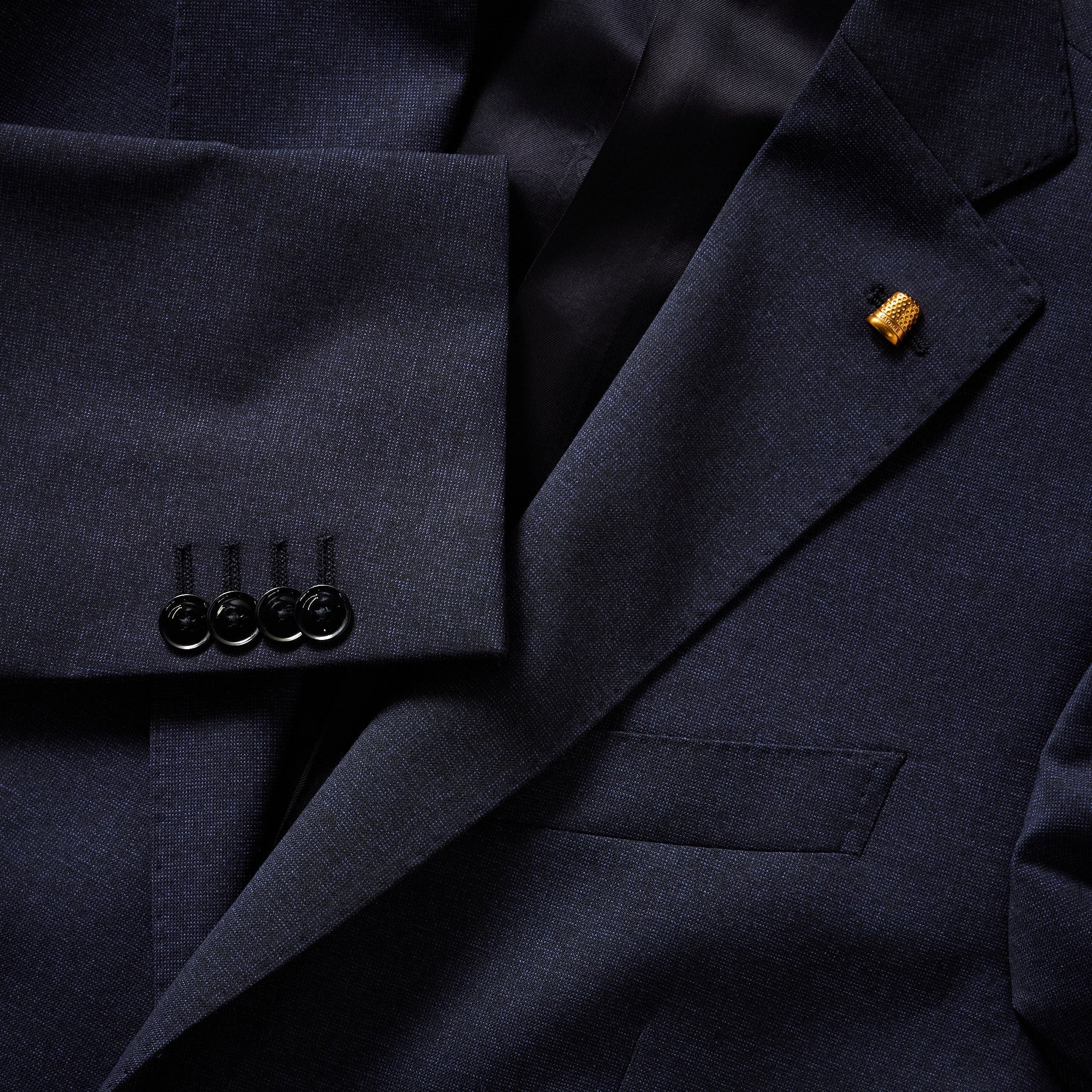 HENRY SARTORIAL X LATORRE Modello Suit NAVY BLUE - Henry BucksSuits23AW240210 - NVBL - 48