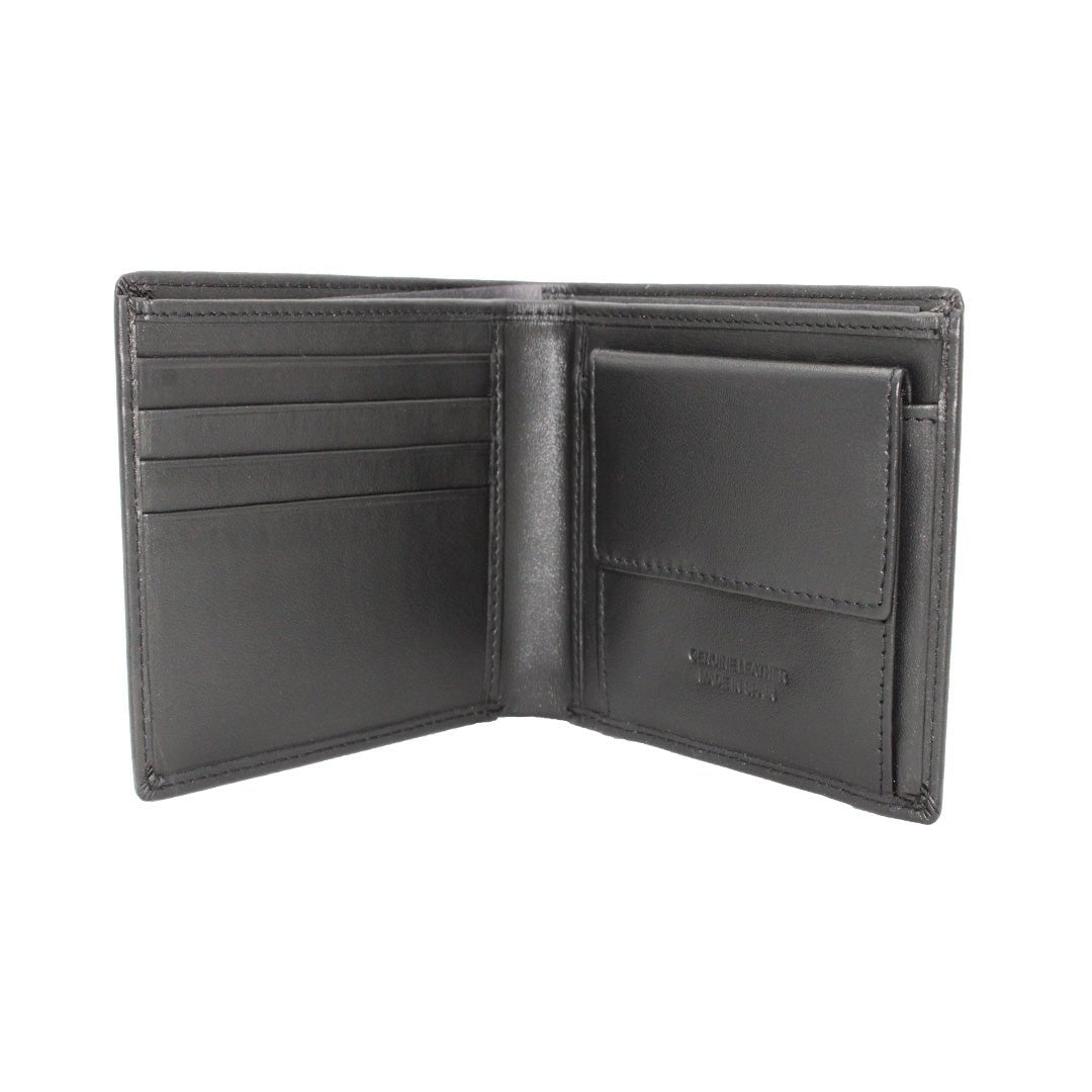 HENRY SARTORIAL X LEYVA Bi - Fold Wallet BLACK - Henry BucksWallets69SS230006 - BLCK