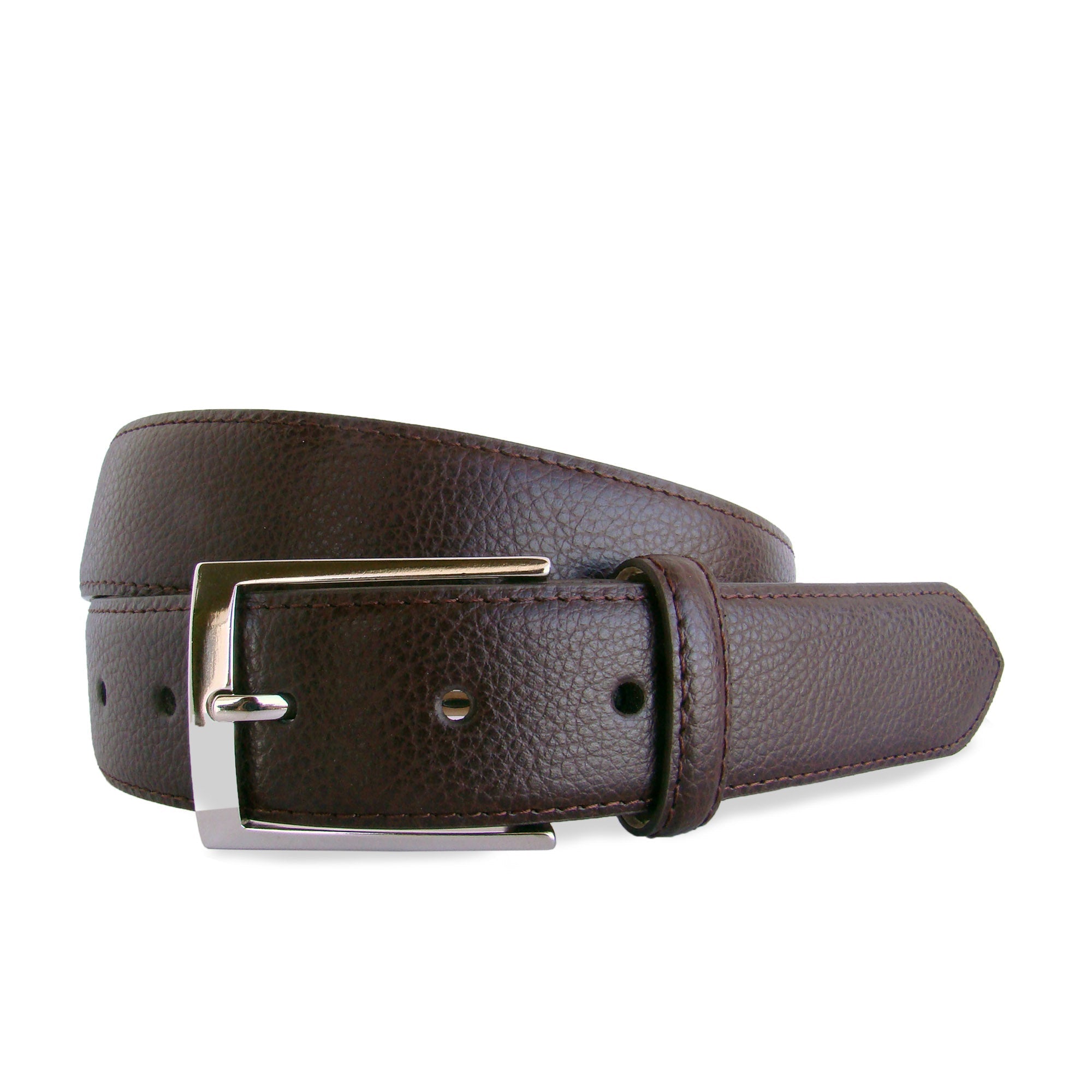 HENRY SARTORIAL x LEYVA Pebble Leather Belt TAN - Henry BucksBelts35BSR0003 - TAN - 34"