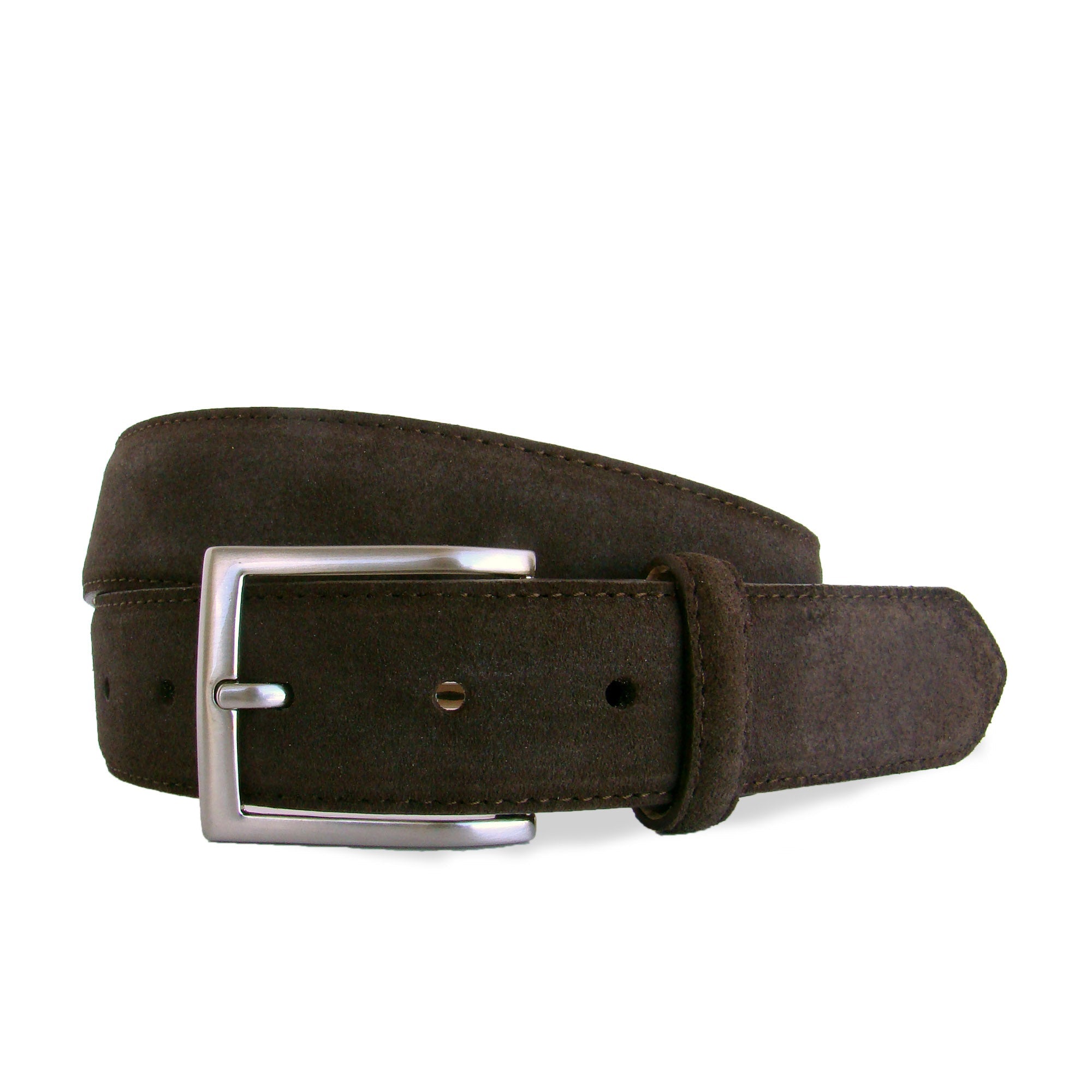 HENRY SARTORIAL x LEYVA Suede Leather Belt BROWN - Henry BucksBelts35AW230005 - BROWN - 34"