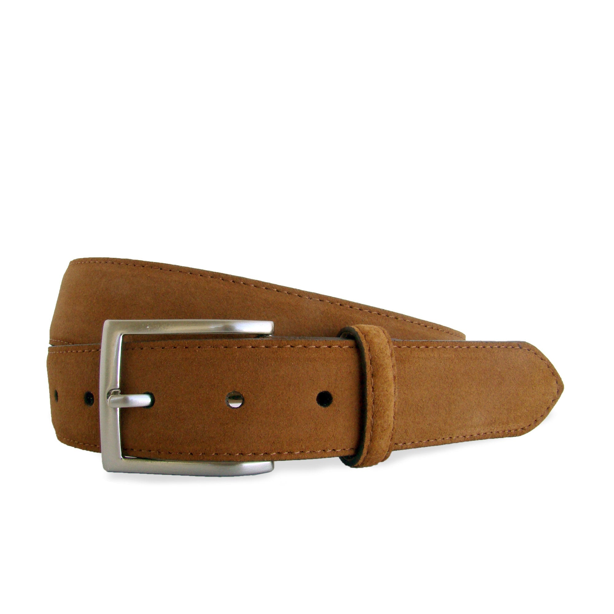 HENRY SARTORIAL x LEYVA Suede Leather Belt TAN - Henry BucksBelts35AW230005 - TAN - 34"