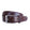 HENRY SARTORIAL x LEYVA Textured Edge Belt BURGUNDY