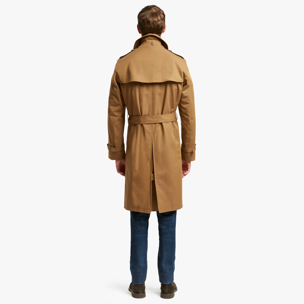 HENRY SARTORIAL X SEALUP Fiori Trench Coat CAMEL REG - Henry BucksOvercoats24AW230017 - CAMEL - R - 48