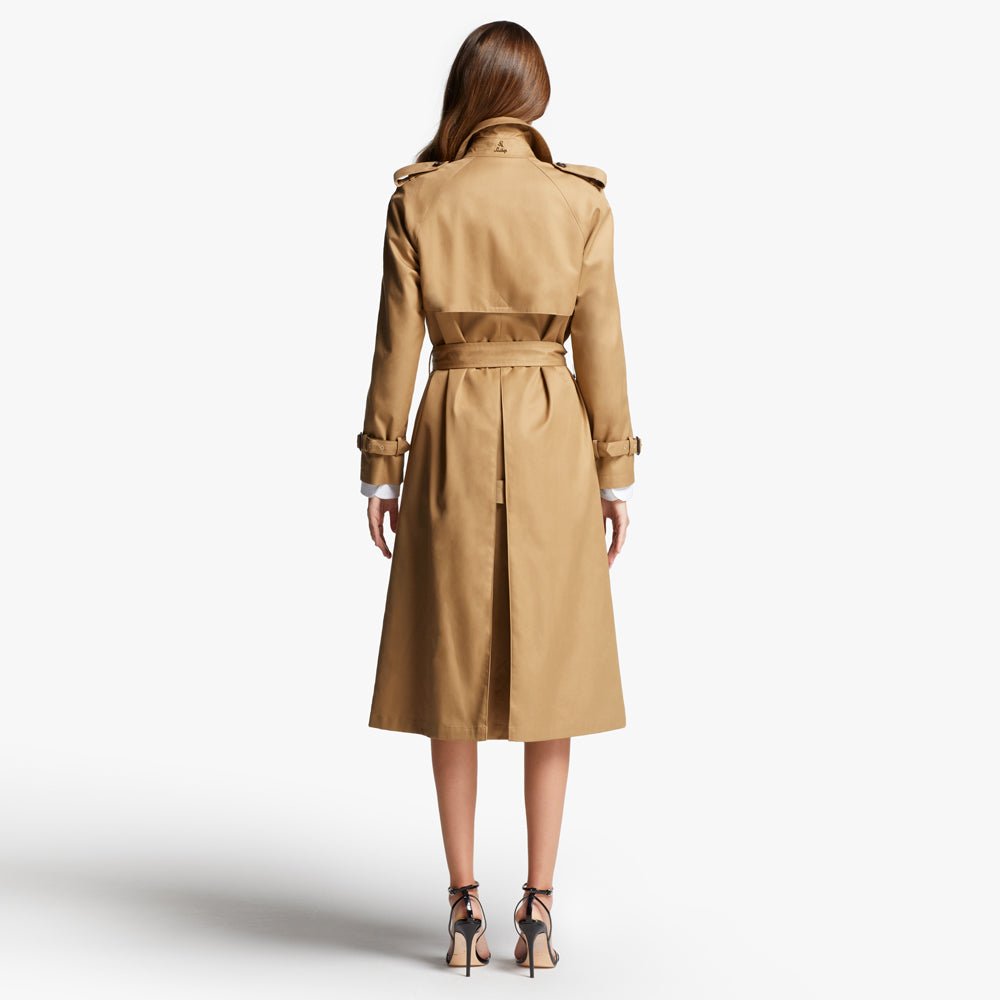 HENRY SARTORIAL X SEALUP Long Trench Coat CAMEL REG - Henry BucksOvercoats40AW230025 - CAMEL - R - 36