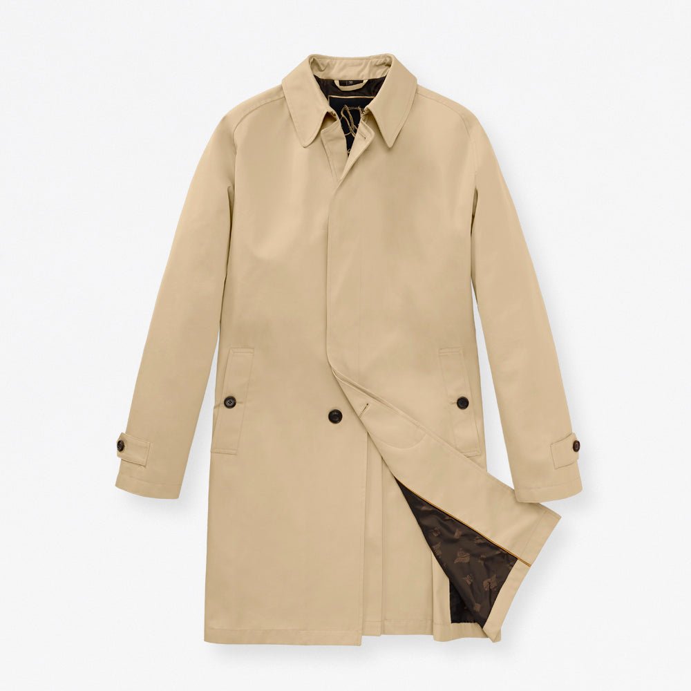 HENRY SARTORIAL X SEALUP Raglan Raincoat BEIGE REG - Henry BucksOvercoats24AW230016 - BEIG - R - 48