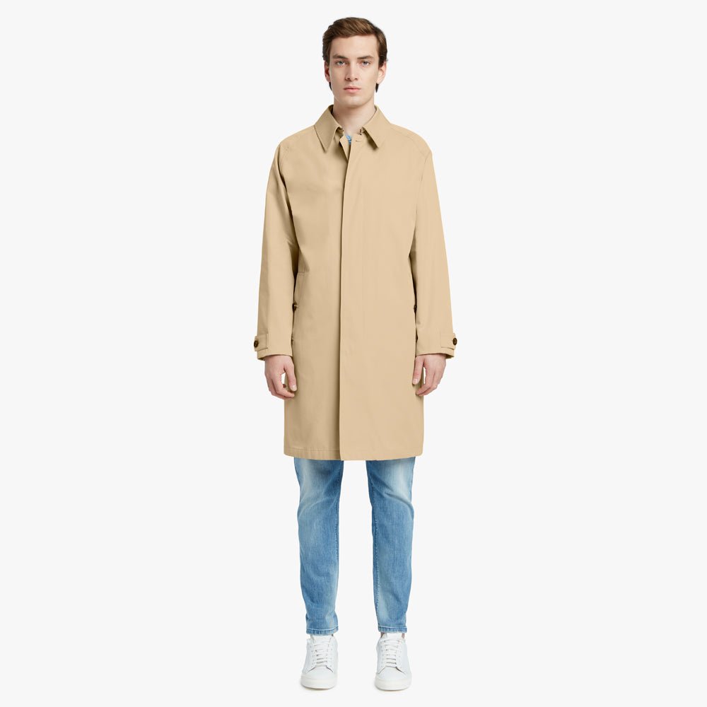 HENRY SARTORIAL X SEALUP Raglan Raincoat BEIGE REG - Henry BucksOvercoats24AW230016 - BEIG - R - 48