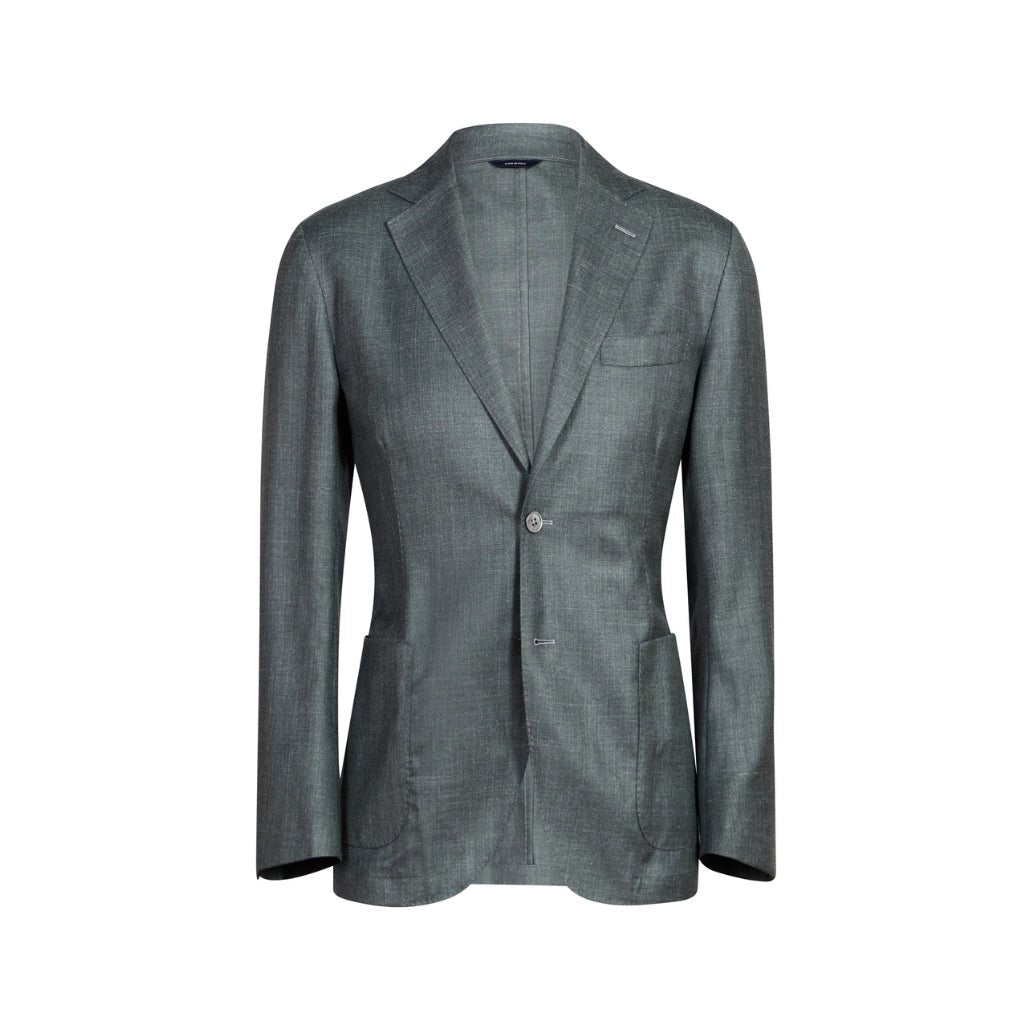 HENRY SARTORIAL X TOMBOLINI Wool Blend Blazer SAGE - Henry Bucks