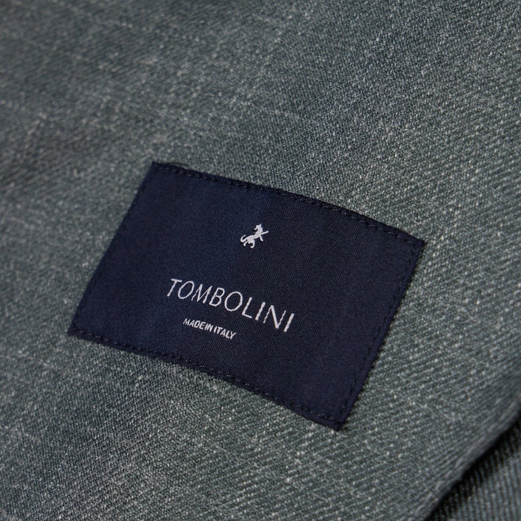 HENRY SARTORIAL X TOMBOLINI Wool Blend Blazer SAGE - Henry Bucks