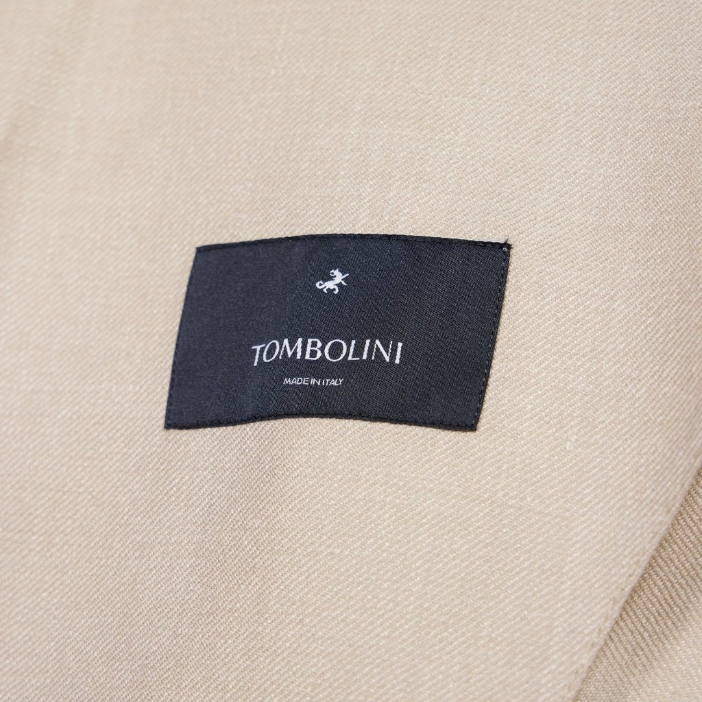 HENRY SARTORIAL X TOMBOLINI Wool Blend Blazer TAUPE - Henry Bucks