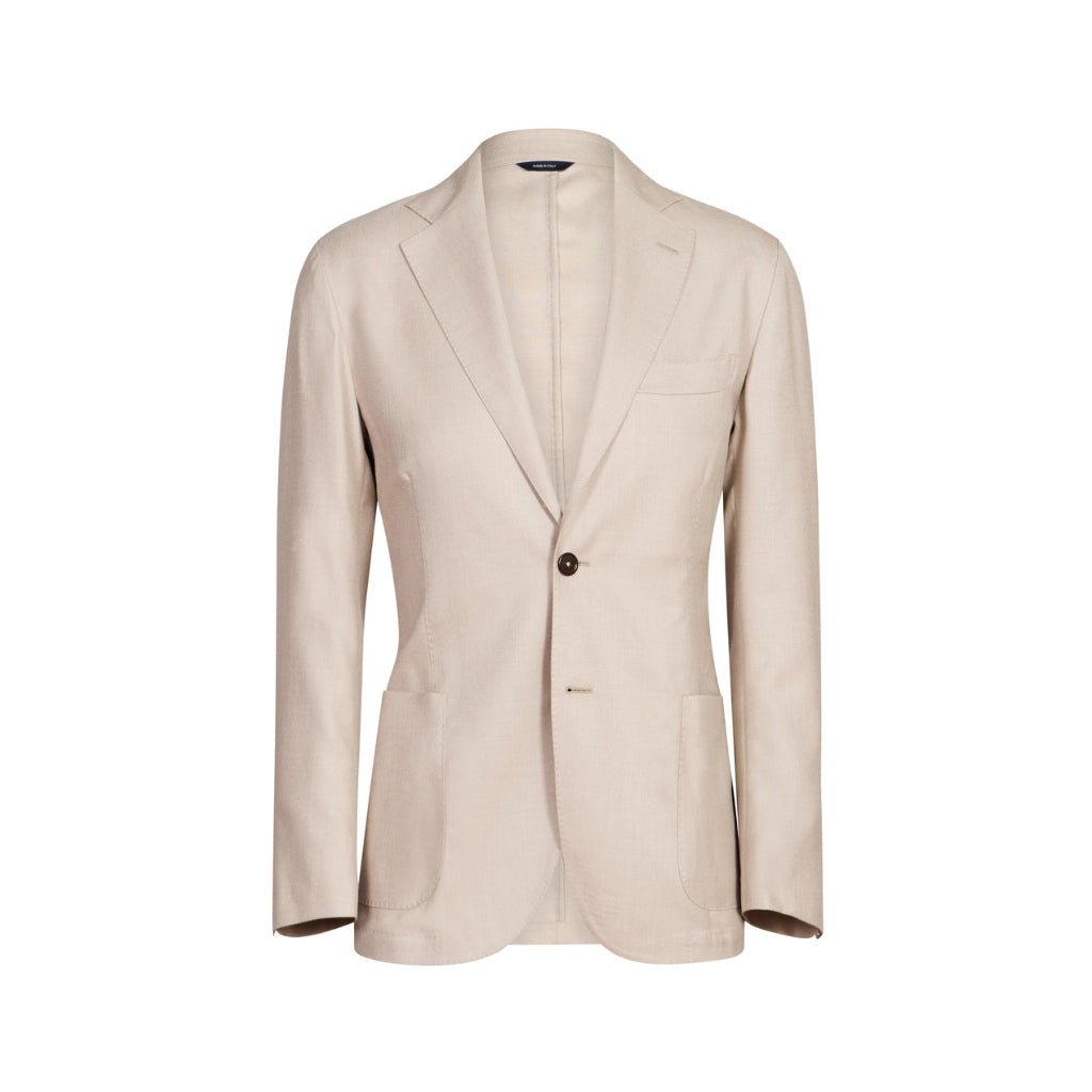 HENRY SARTORIAL X TOMBOLINI Wool Blend Blazer TAUPE - Henry Bucks