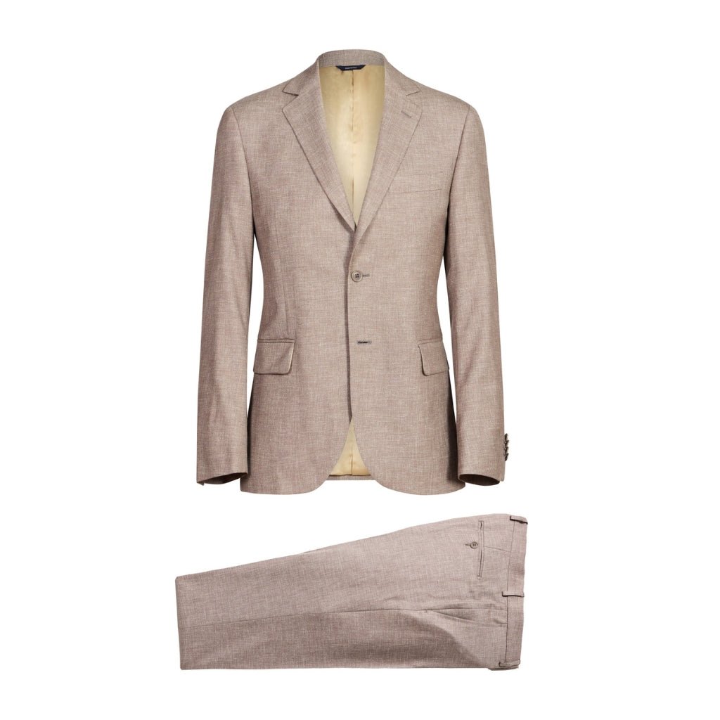 HENRY SARTORIAL X TOMBOLINI Wool Suit BEIGE - Henry Bucks