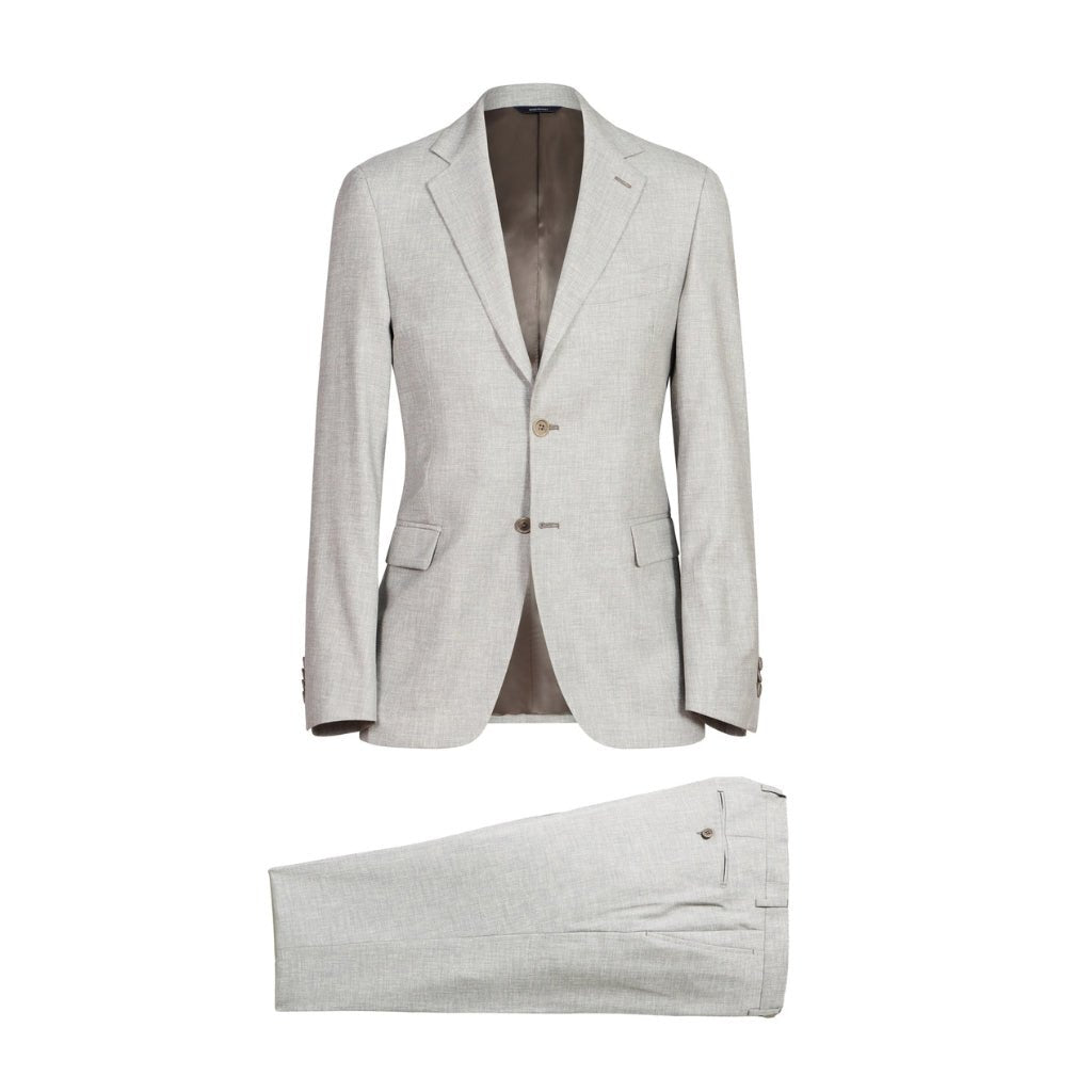 HENRY SARTORIAL X TOMBOLINI Wool Suit GREY - Henry Bucks