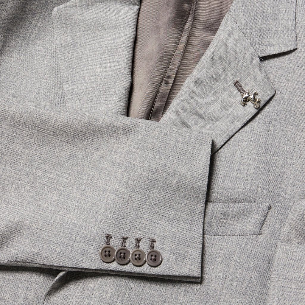 HENRY SARTORIAL X TOMBOLINI Wool Suit GREY - Henry Bucks