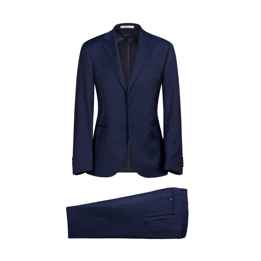 HENRY SARTORIAL X TOMBOLINI Wool Suit NAVY - Henry Bucks