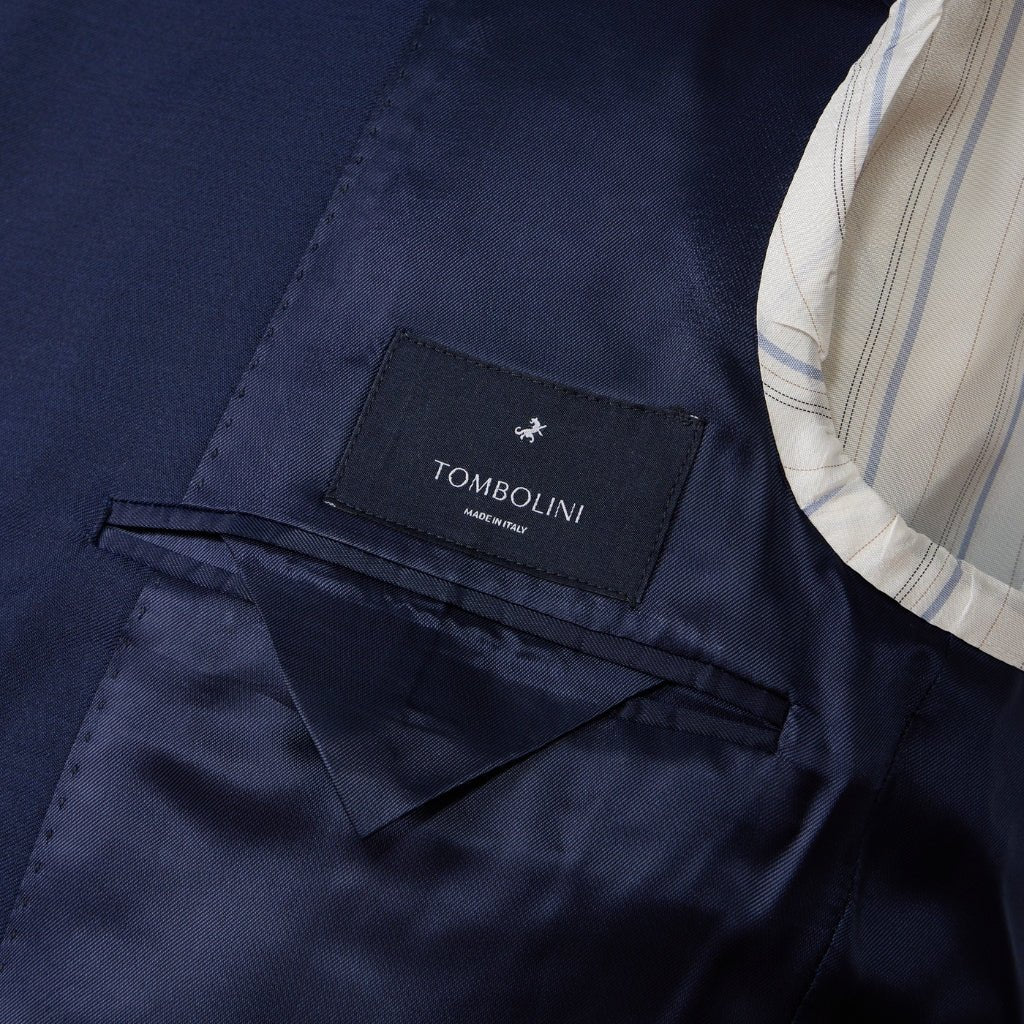 HENRY SARTORIAL X TOMBOLINI Wool Suit NAVY - Henry Bucks