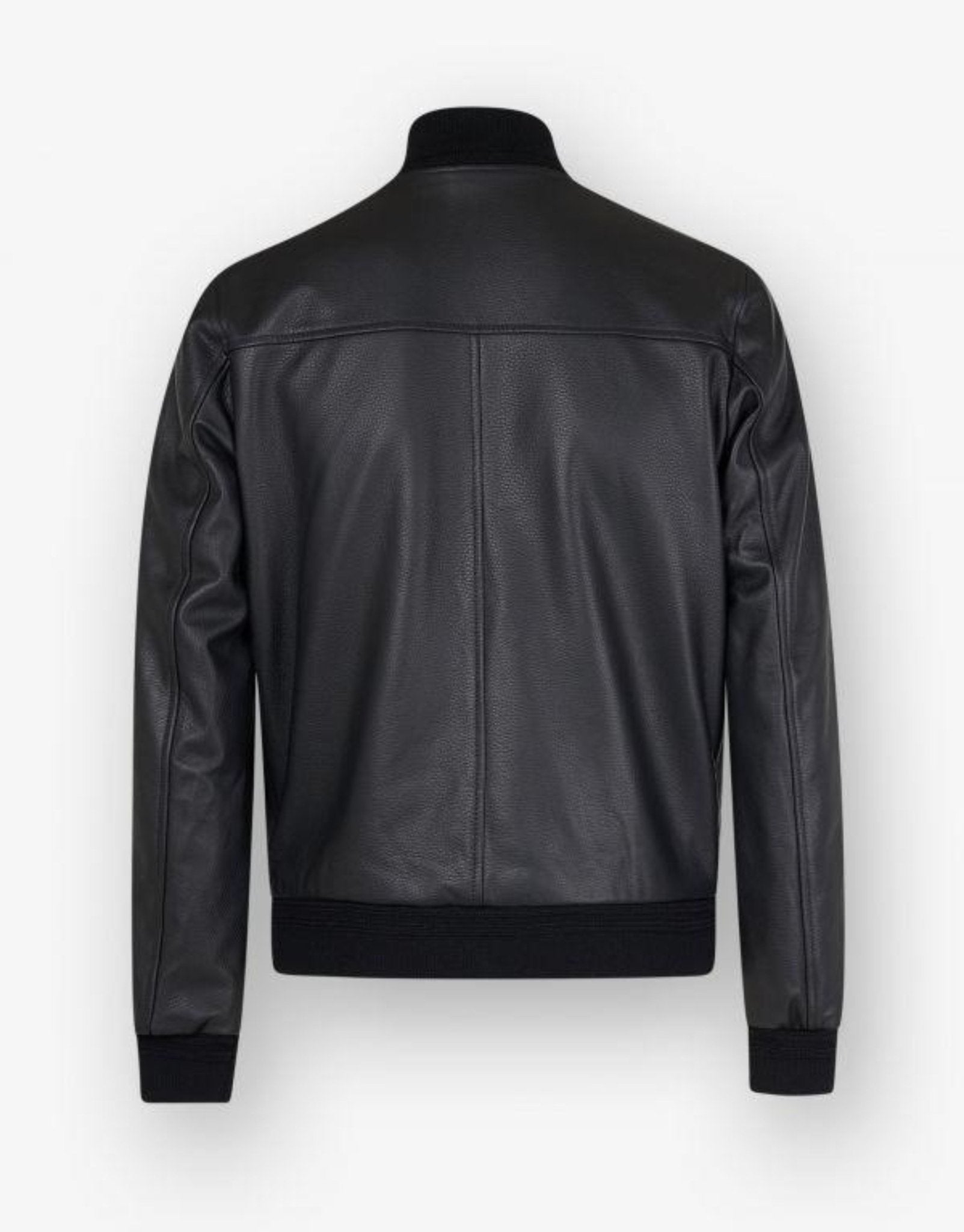 Henry Sartorial x Valstar Iconic Leather Jacket Black - Henry BucksCasual Jackets38AW201143 - BLCK - 48