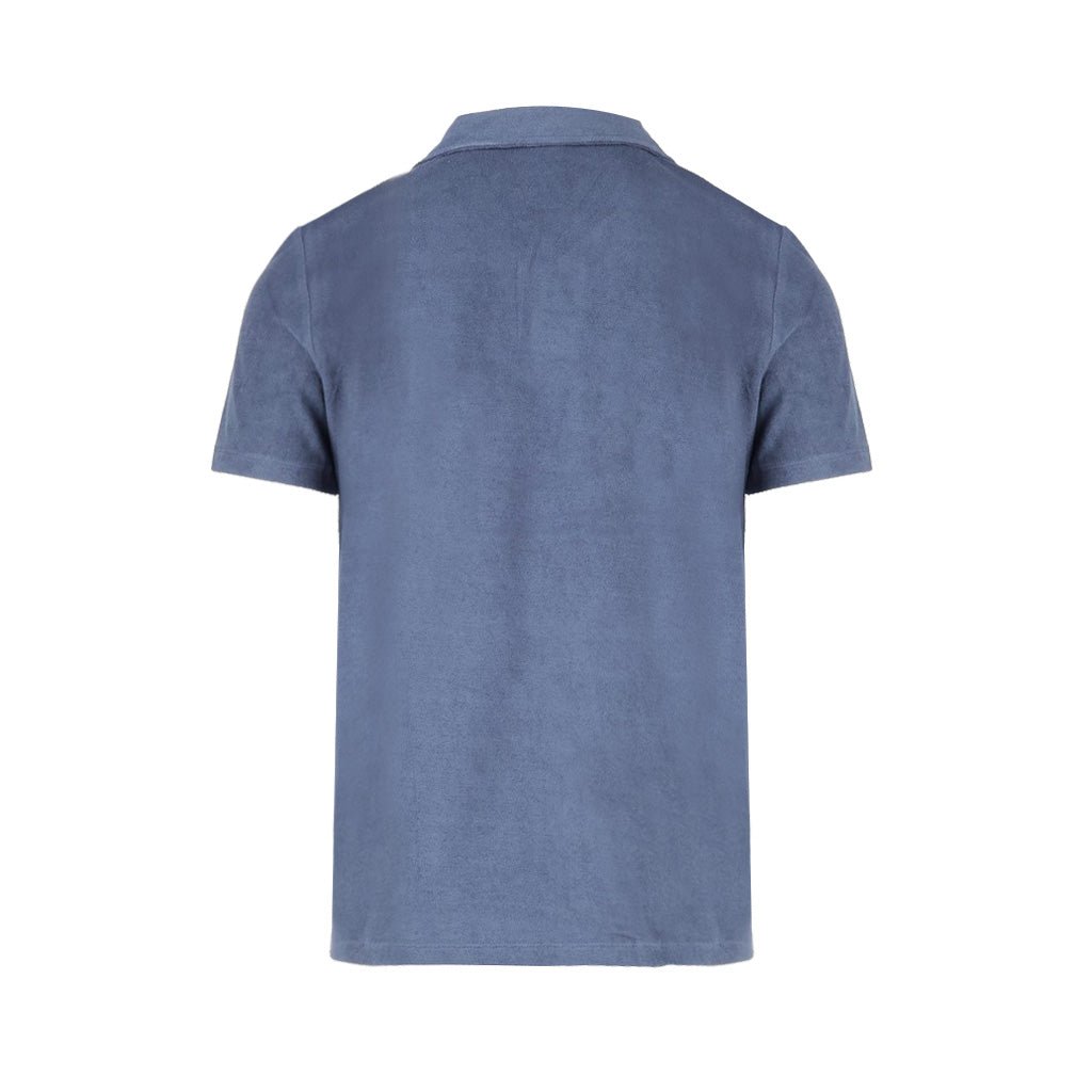 HENRY Towelling Polo Shirt PETROL - Henry Bucks