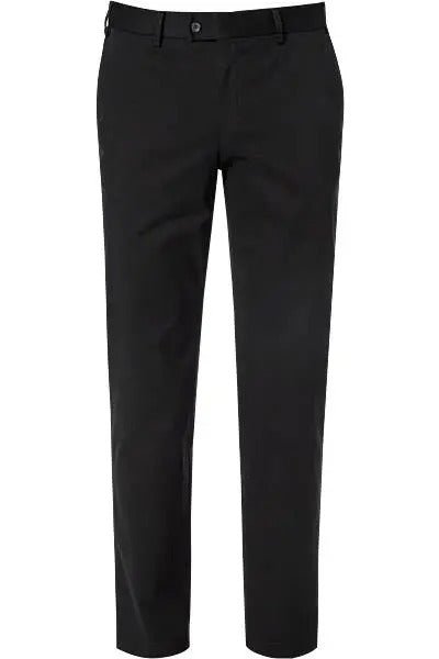 HILTL Parma Regular Fit CAS Trousers BLACK - Henry BucksChinos38AW220038 - BLCK - 50