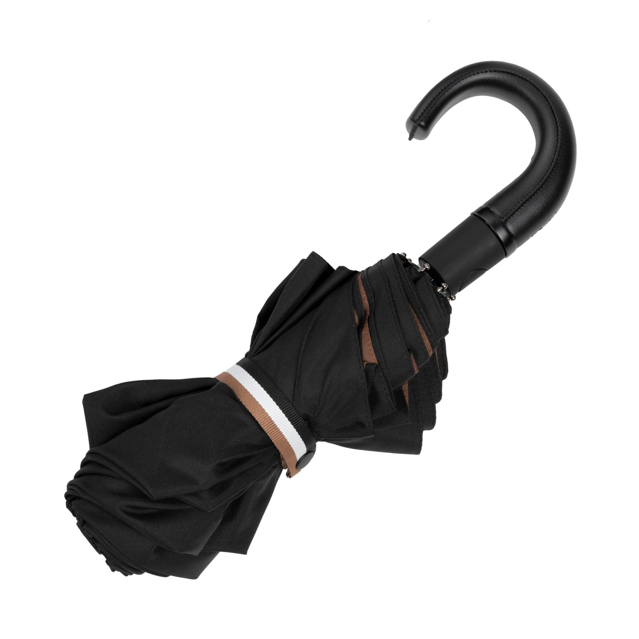 HUGO BOSS Pocket Umbrella ICONIC BLACK - Henry Bucks