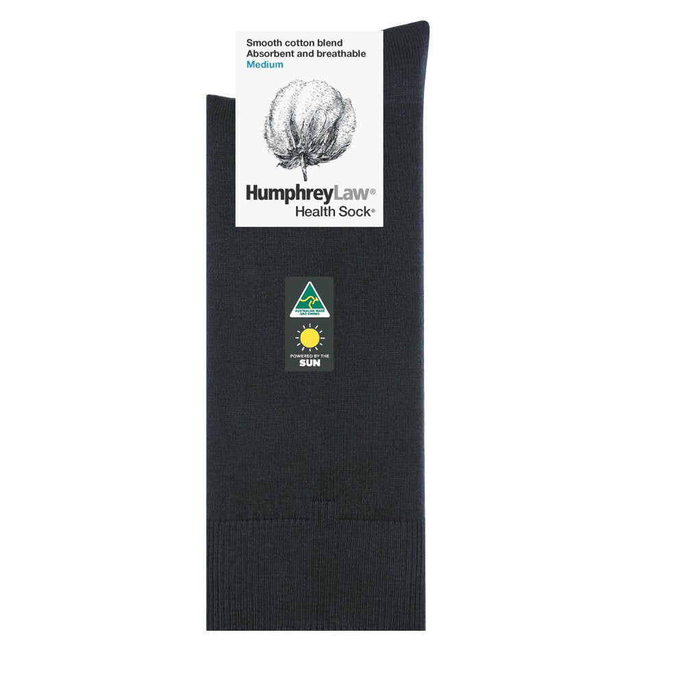 HUMPHREY LAW Classic Cotton Sock BLACK - Henry BucksSocks1700008 - BLCK - REG