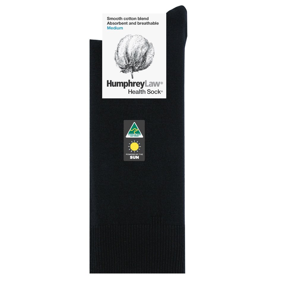 HUMPHREY LAW Classic Cotton Sock BLACK - Henry BucksSocks1700008 - BLCK - REG