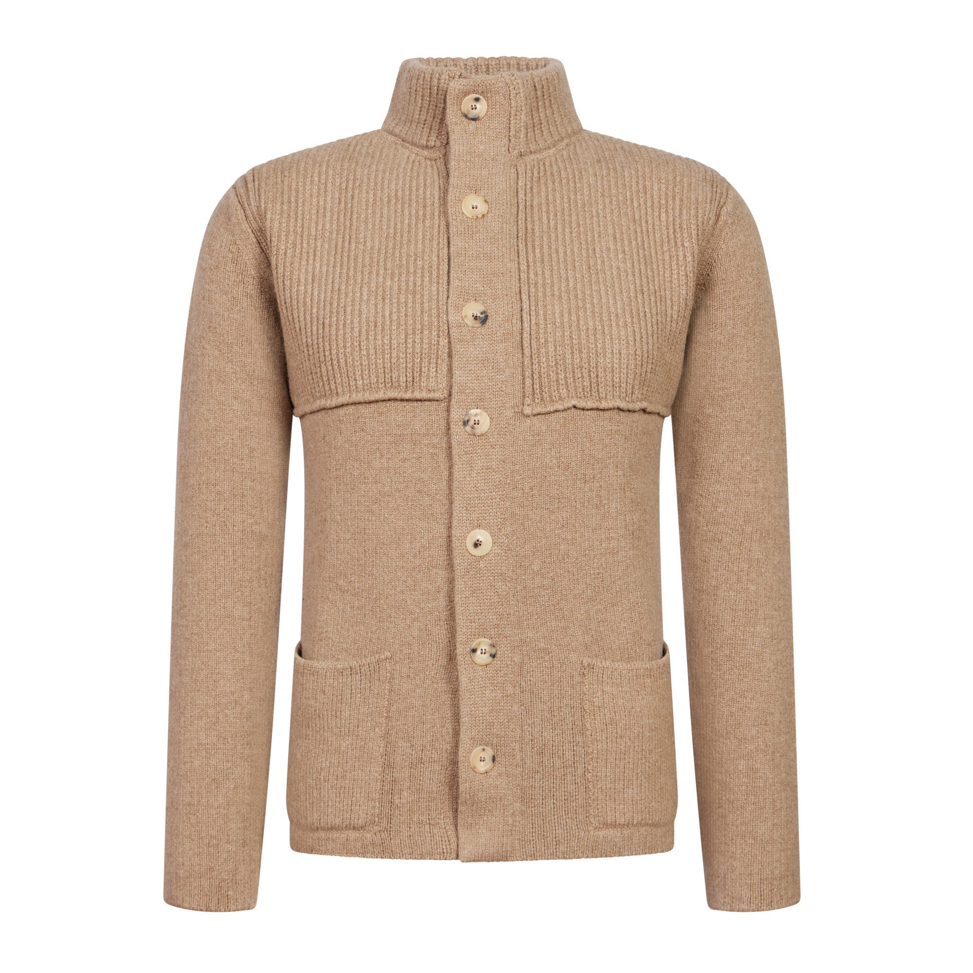 INIS MEAIN Storm Jumper BEIGE - Henry BucksKnitwear46AW240001 - BEIG - M