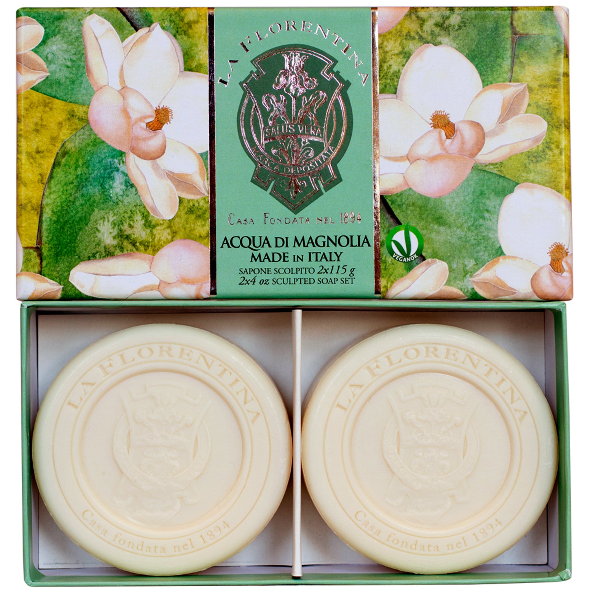 LA FLORENTINA Magnolia 2 Soap - Henry BucksFASHION ACCESSORIES69SS230013