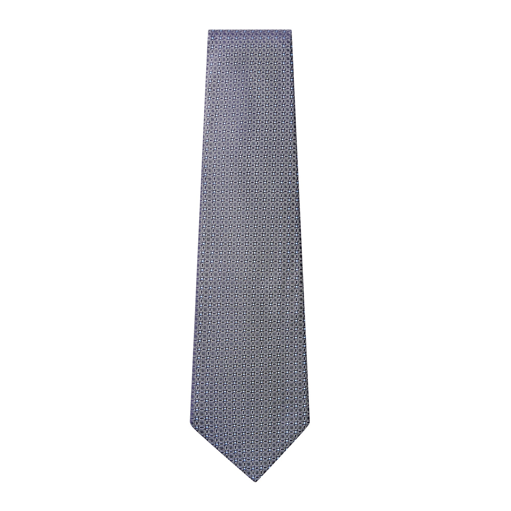 LANVIN Silk Tie GREY - Henry BucksTies68AW240127 - GREY